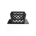 3D-printed Protectli Vault V1410 / V1210 10" Mini Rack Mount - 2U (Modular) – side view