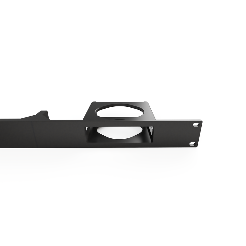 3D-printed TP-Link TL-SG105P Switch 19-inch Rack Mount - 1U (Modular)