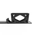 3D-printed TRENDnet TEG-S82G Switch 19" Rack Mount - 1U (Modular) – rear view