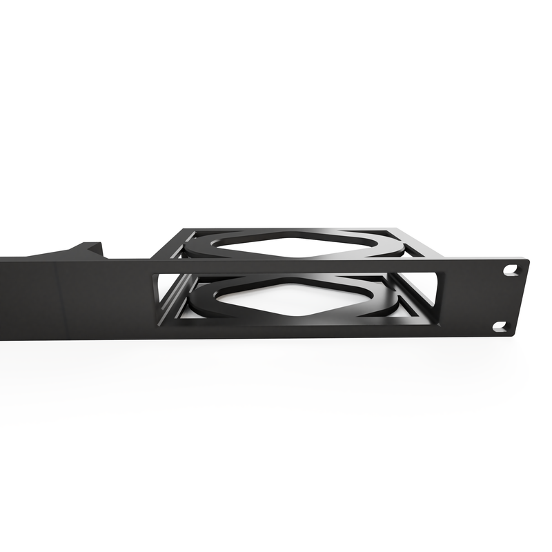 3D-printed TRENDnet TEG-S82G Switch 19-inch Rack Mount - 1U (Modular)