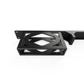 3D-printed TRENDnet TEG-S82G Switch 19" Rack Mount - 1U (Modular) – side view