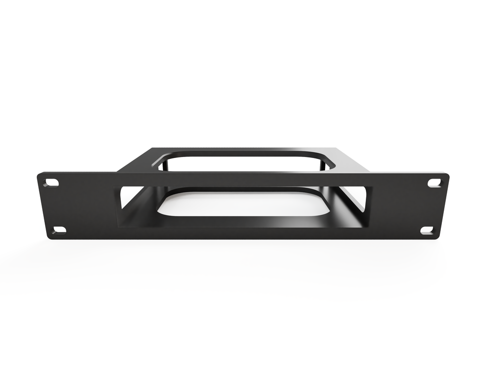 3D-printed QNAP QSW-2104-2T-R2 Switch 10-inch Mini Rack Mount - 1U (Copy)