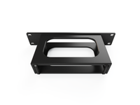 3D-printed QNAP QSW-2104-2T-R2 Switch 10" Mini Rack Mount - 1U (Copy) – side view