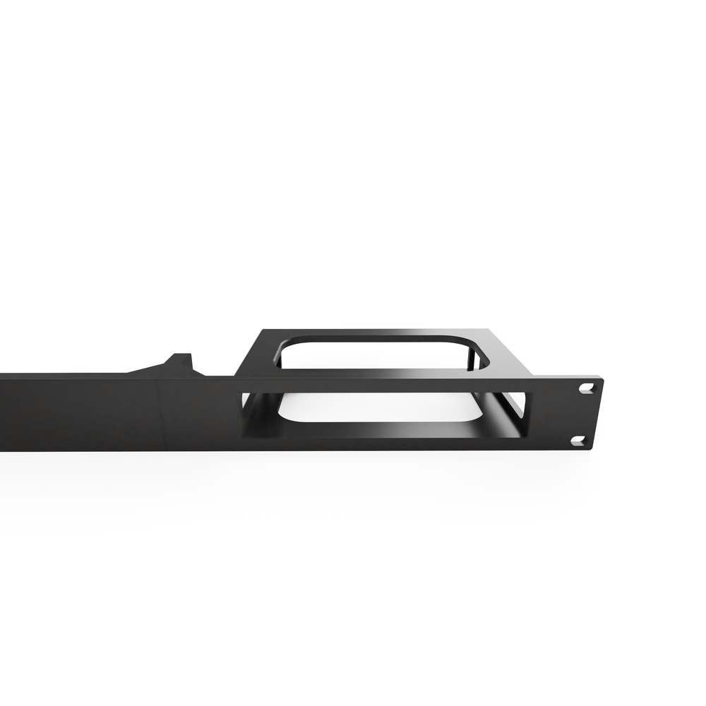3D-printed QNAP QSW-2104-2T-R2 Switch 19-inch Rack Mount - 1U (Modular)