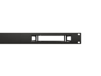 3D-printed QNAP QSW-2104-2T-R2 Switch 19" Rack Mount - 1U (Modular) – installed view