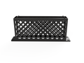 3D-printed 10" Unifi USW Flex 2.5G 8 Mini Rack Mount - 1U – side view