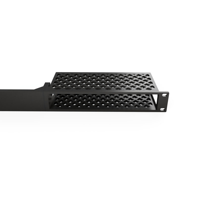 19-inch 3D-printed Unifi USW Flex 2.5G 8 Rack Mount - 1U (Modular)