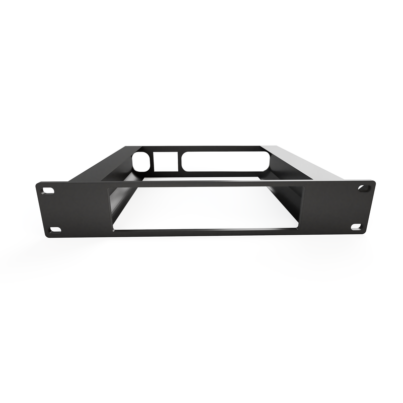 3D-printed Unifi USW Lite 16 PoE 10-inch Mini Rack Mount - 1U