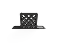 3D-printed Unifi PowerAmp Rack Mount 2U – rear view