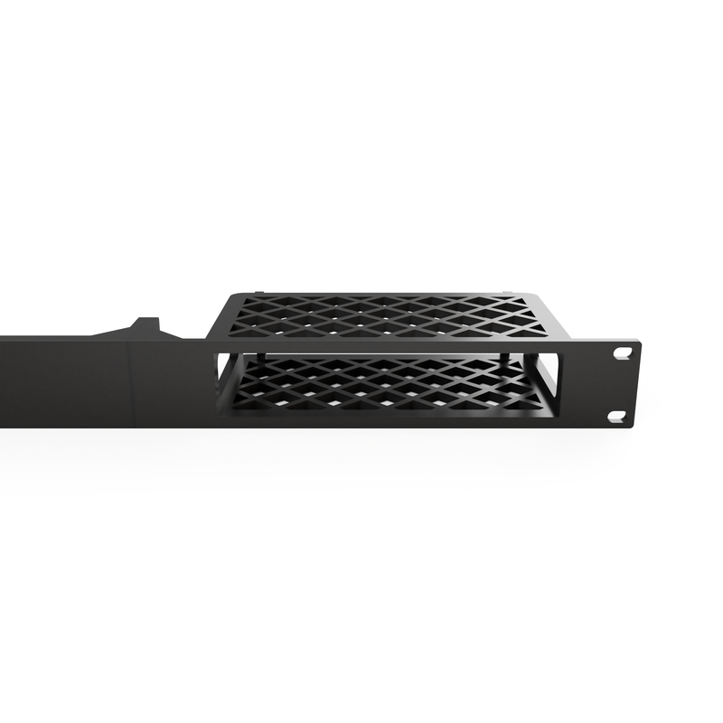 19-inch 3D-printed Unifi USW-Lite-8 PoE Rack Mount - 1U (Modular)
