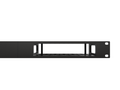 3D-printed 19" Unifi USW-Lite-8 PoE Rack Mount - 1U (Modular) – keystone detail