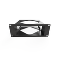3D-printed Wiim Amp/Amp Pro 10-inch Mini Rack Mount - 2U