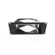 3D-printed Wiim Amp/Amp Pro 10-inch Mini Rack Mount - 2U