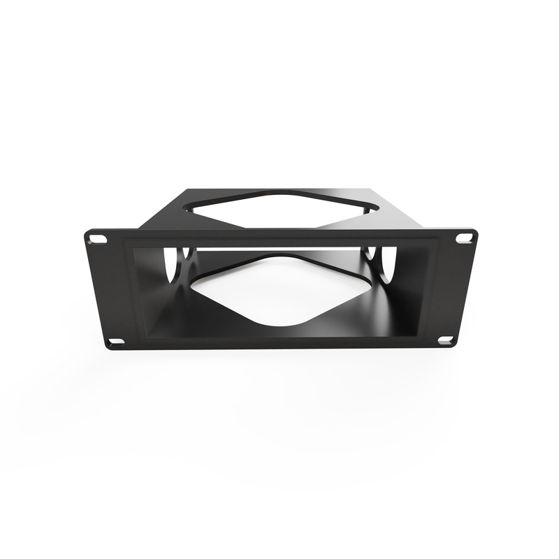 3D-printed Wiim Amp/Amp Pro 10-inch Mini Rack Mount - 2U
