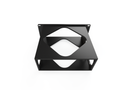 3D-printed Wiim Amp/Amp Pro 10" Mini Rack Mount - 2U – rear view