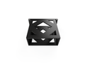 3D-printed Wiim Ultra 10" Mini Rack Mount - 2U Height – side view