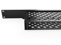 3D-printed Zyxel XMG-108 2.5G Switch 19" Rack Mount - 1U – installed view