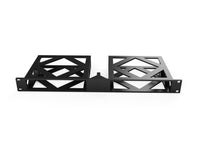 3D-printed 19" HP Elite/ProDesk G3, G4 & G5 Mini PC Rack Mount - 1U (Modular) – installed view