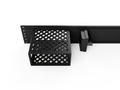 3D-printed Minisforum UM690S Mini PC Rack Mount 19" 2U (Modular) – rear view