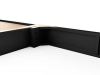 3D-printed 19" Lenovo ThinkCentre M720q, M920q, M710 & M10q Tiny PC Rack Mount – dimensions