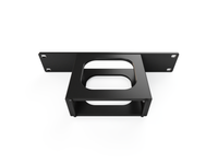 3D-printed Calix GP1100X 10" Mini Rack Mount - 1U – side view