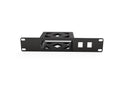 10-inch 3D-printed Unifi Express (UX) & Unifi Gateway Lite (UXG) Mini Rack Mount w/2 Keystones