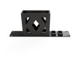 3D-printed 10" Unifi Express (UX) & Unifi Gateway Lite (UXG) Mini Rack Mount w/2 Keystones – side view