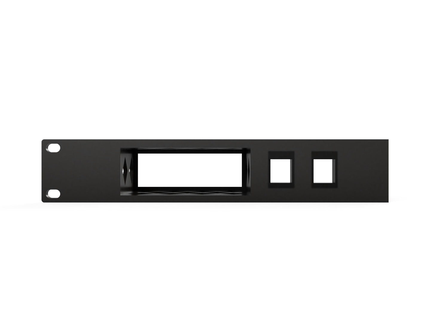 19" Firewalla Purple Rack Mount - 1U w/2 Keystones (Modular)