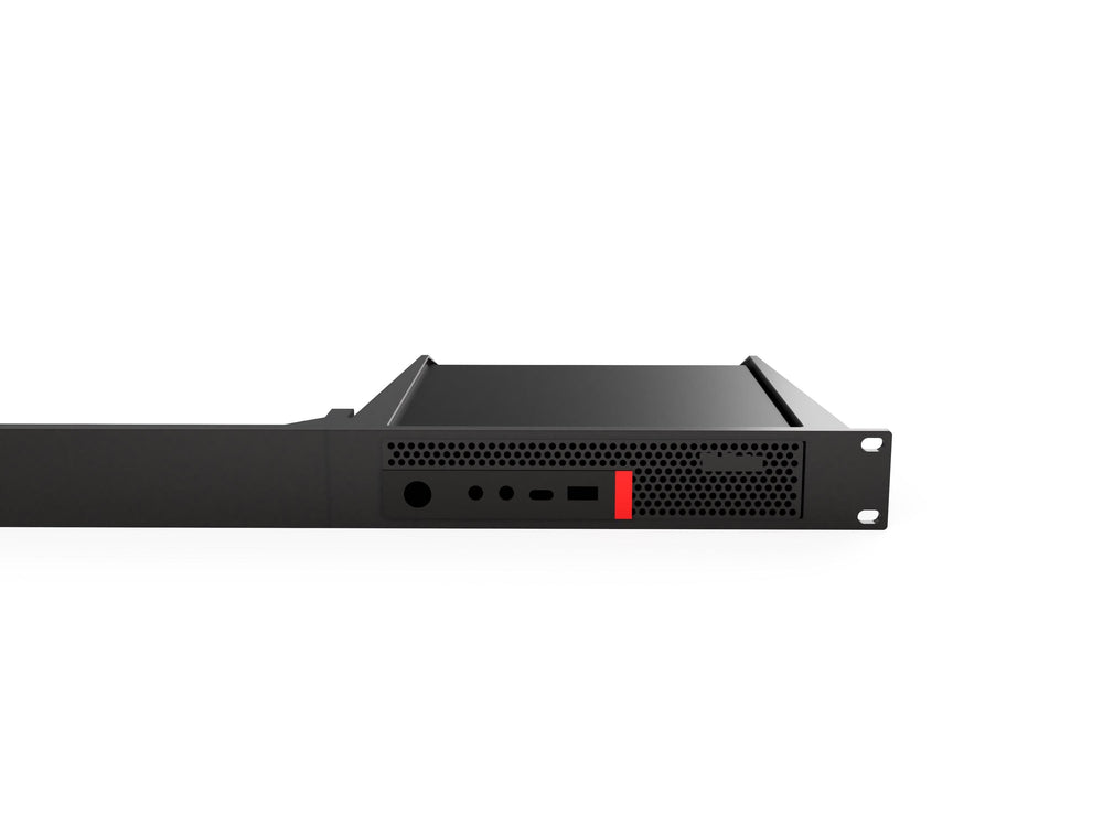 19-inch 3D-printed Lenovo ThinkCentre M720q, M920q, M710 & M10q Tiny PC Rack Mount