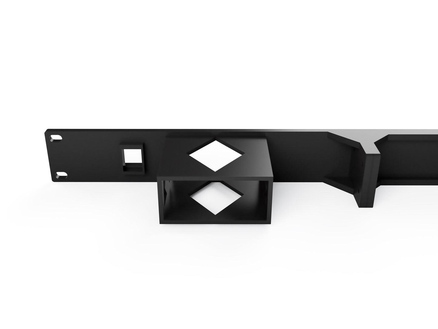 Lutron Smart Bridge & Smart Bridge Pro 19" Rack Mount 1U w/Keystone (Modular)
