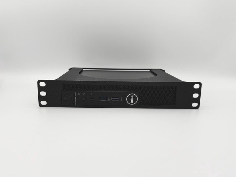 10-inch 3D-printed Dell Optiplex Mini Rack Mount Fits 3000/5000/7000 Micro Series - 1U