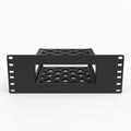 10 inch 3D printed rack mount for the Beelink SER10 Max mini PC, front view