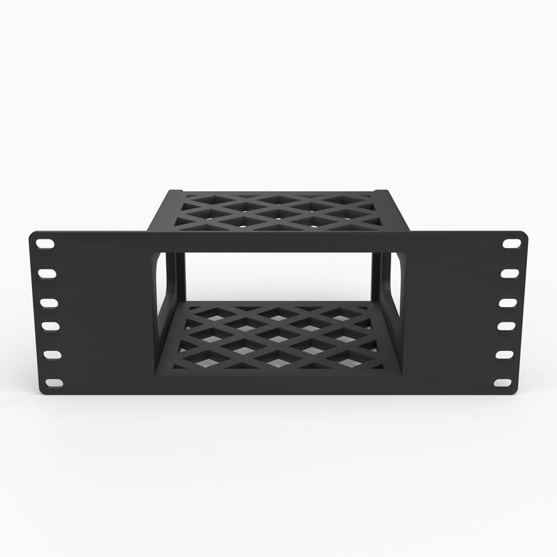 10" Minisforum UM890 Pro Mini PC Rack Mount - 2U – image 1