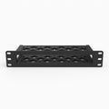 10 inch 3D printed mini rack mount for KCEVE KVM8401A 4 port KVM switch, front view