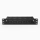 10 inch 3D printed mini rack mount for KCEVE KVM8401A 4 port KVM switch, front view