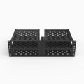 19" Minisforum MS-01 & MS-A2 4-Bay Rack Mount - 3U – image 2