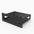 Close up of the vented cage on the Arris NVG468MQ 10 inch rack mount
