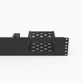 19 inch 3D printed rack mount for Protectli Vault V1210, front view