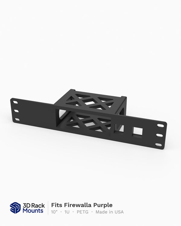 10" Firewalla Purple Rack Mount - 1U w/2 Keystones