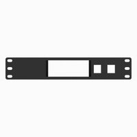 10" Firewalla Purple Rack Mount - 1U w/2 Keystones – view 5