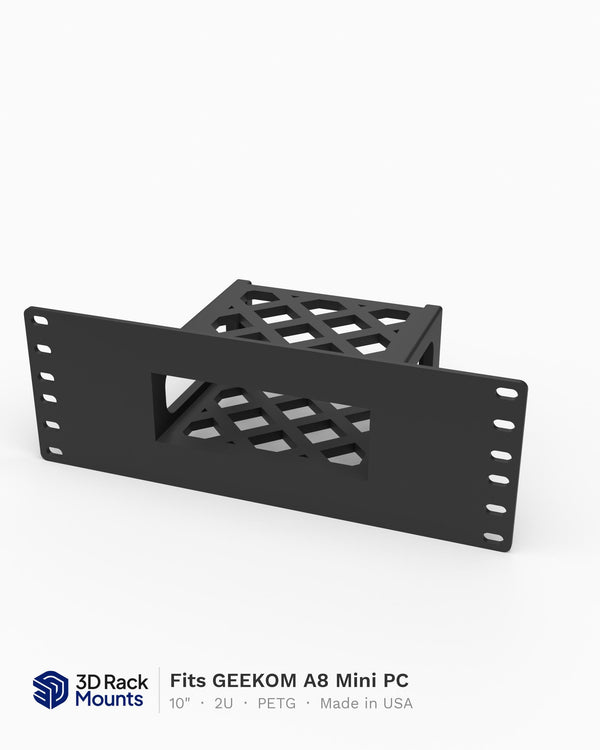 10" GEEKOM A8 Mini PC Rack Mount - 2U