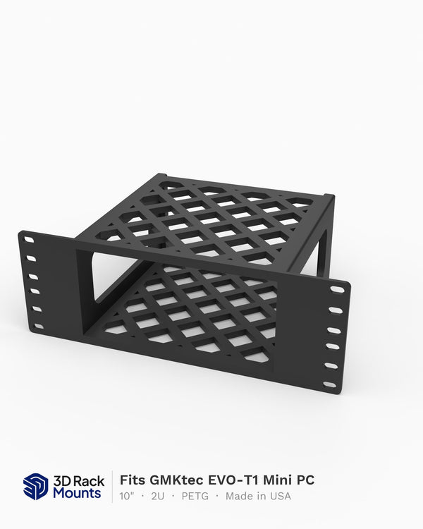 10" GMKtec EVO-T1 Mini PC Rack Mount - 2U