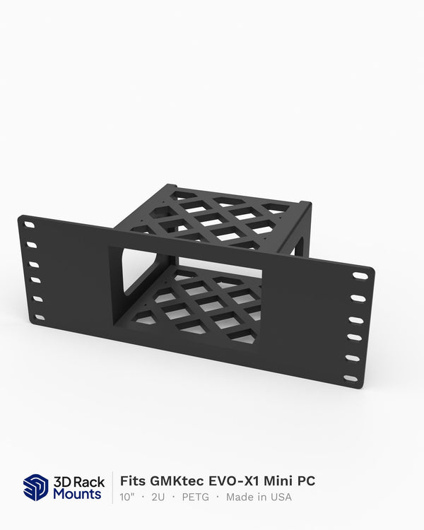 10" GMKtec EVO-X1 Mini PC Rack Mount - 2U