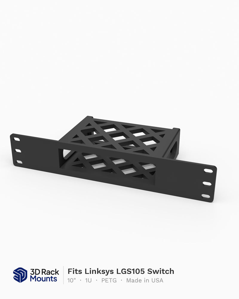 10" Linksys LGS105 Switch Mini Rack Mount - 1U