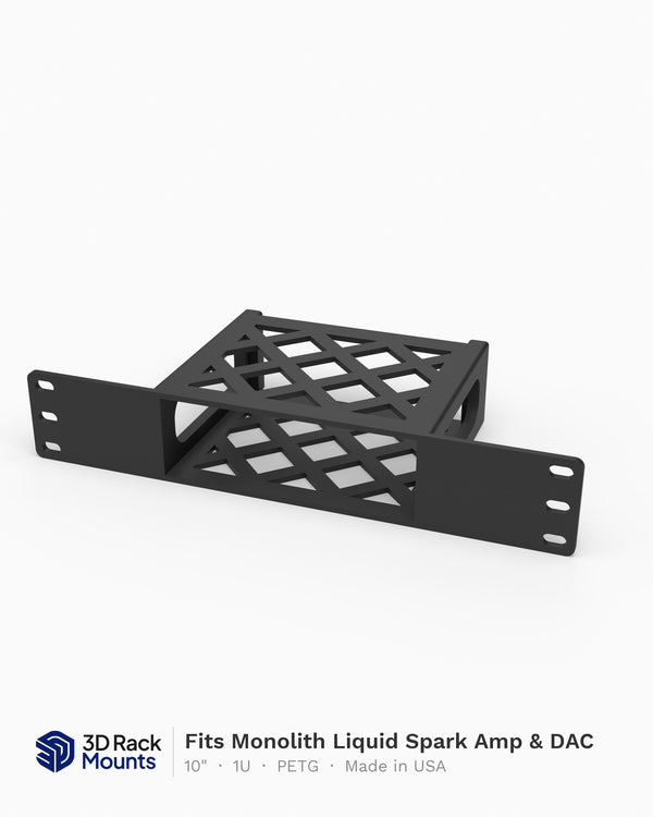 10" Monolith Liquid Spark Amp & DAC Mini Rack Mount - 1U