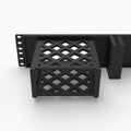 GMKtec M7 Ultra 19 inch rack mount, rear view