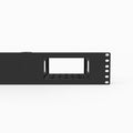 GMKtec M7 Ultra 19 inch rack mount, front elevation