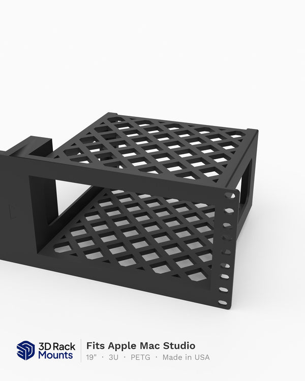 19" Apple Mac Studio Rack Mount - 3U (Modular)