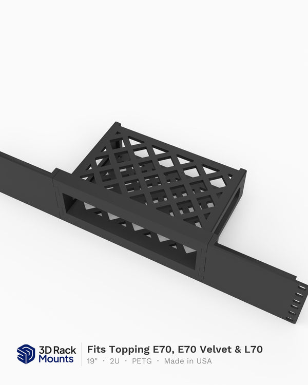19" Topping E70, E70 Velvet & L70 Rack Mount - 2U