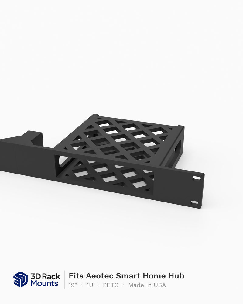 19" Aeotec Smart Home Hub Rack Mount - 1U (Modular)